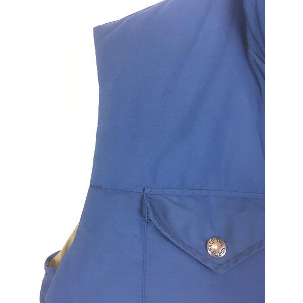 古着 70s USA製 TNF The North 茶タグ コットンクロス ダウン ベスト