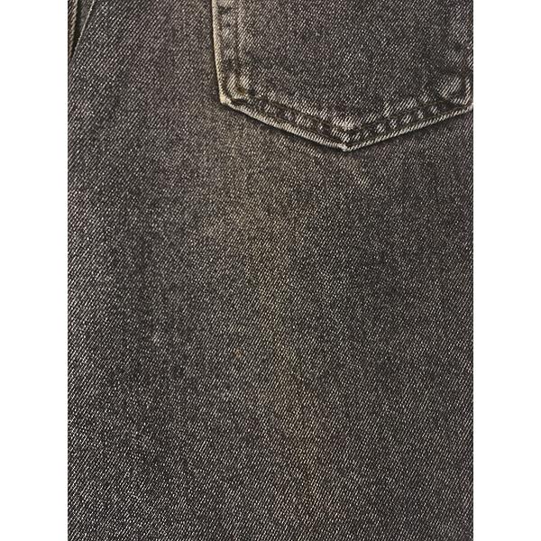 古着 90s USA製 Levi's 550-4858 「赤文字」 先染め ブラック デニム