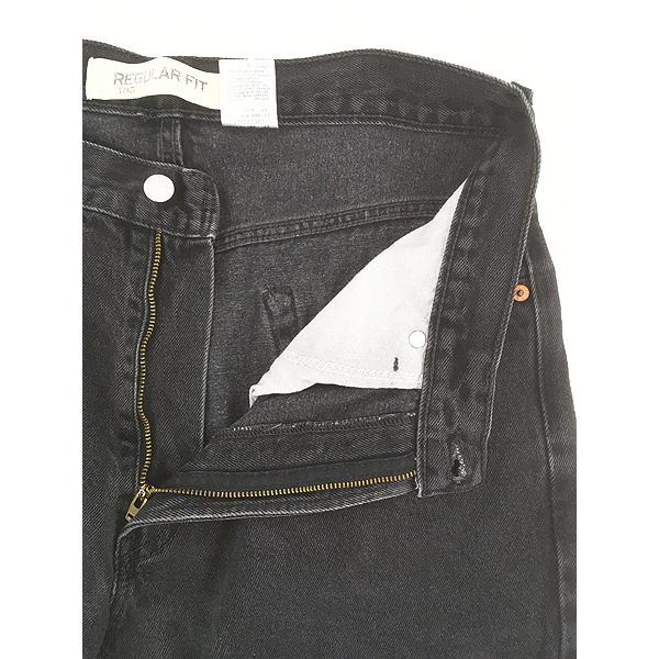 古着 00s Levi's 505-0260 サルファ ブラック デニム パンツ ジーンズ