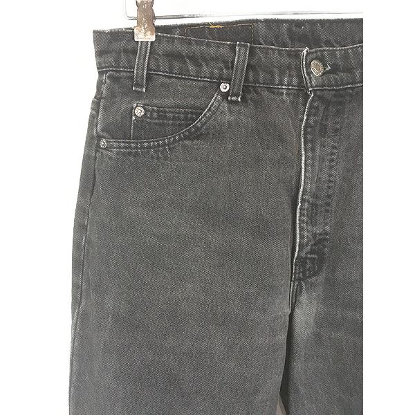 古着 90s USA製 Levi's 505-4159 サルファ ブラック デニム パンツ