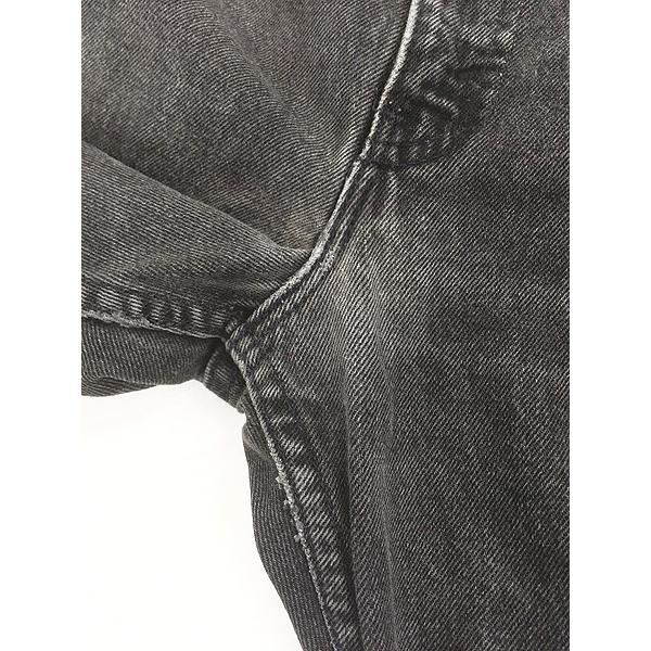古着 90s USA製 Levi's 505-4159 サルファ ブラック デニム パンツ