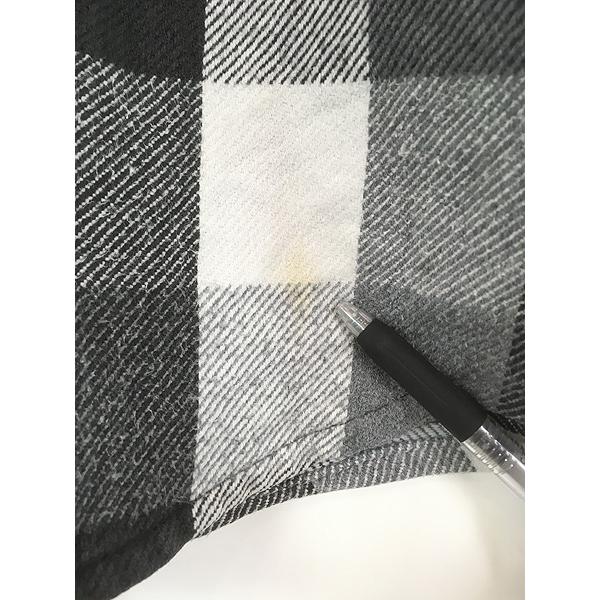 古着 90s FIVE BROTHER 好配色 ブラック × ホワイト ブロック チェック