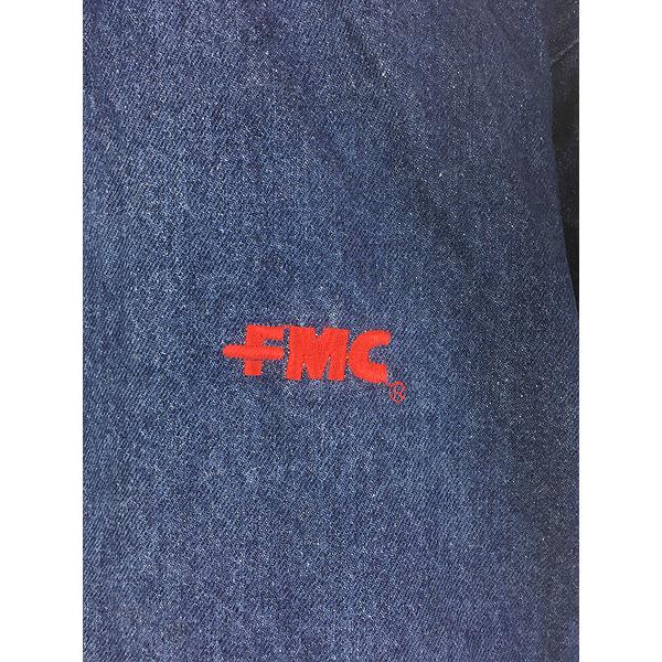 古着 80s USA製 Sportsmaster 「FMC」 ブロックチェック ライナー