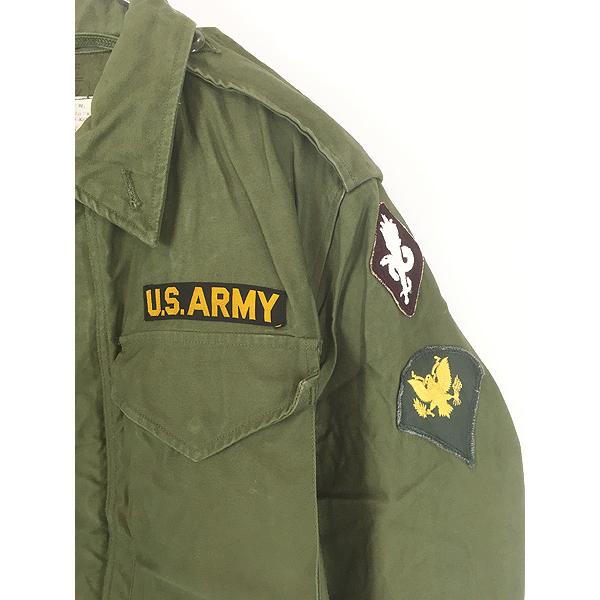 古着 60s 米軍 US ARMY M-51 後期型 ヘビー コットンサテン ミリタリー