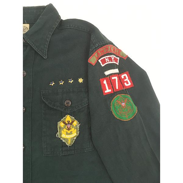 古着 50s BSA Boy Scout of America マチ付 コットンツイル