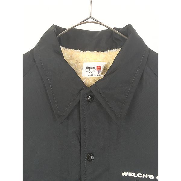 古着 70s USA製 King Louie 「Welch's Grove」 ボア ライナー ナイロン