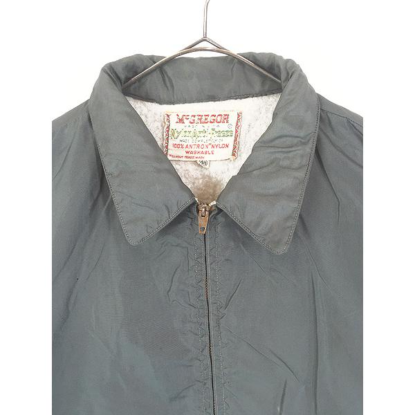 古着 60s USA製 McGREGOR 「Nylon Anti-Freeze」 防寒 ナイロン アンチ