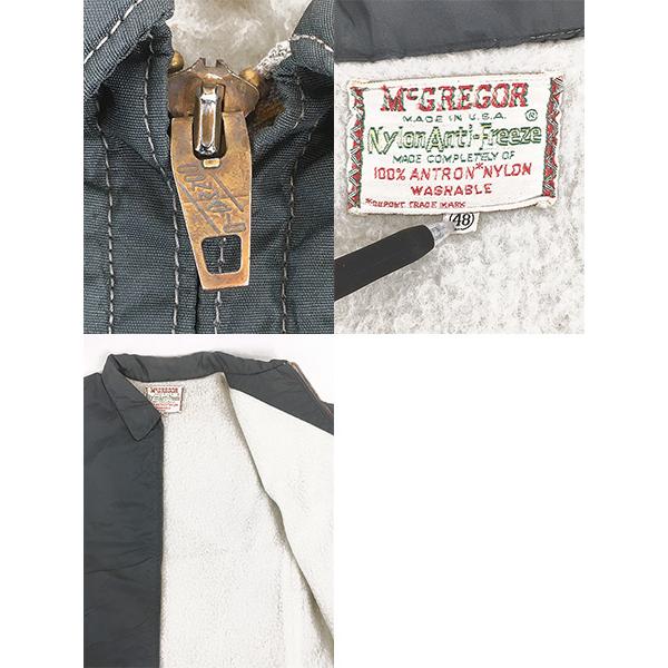 古着 60s USA製 McGREGOR 「Nylon Anti-Freeze」 防寒 ナイロン アンチ