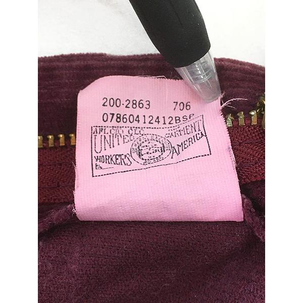 古着 80s USA製 Lee 200-2863 コーデュロイ パンツ コーズ ストレート