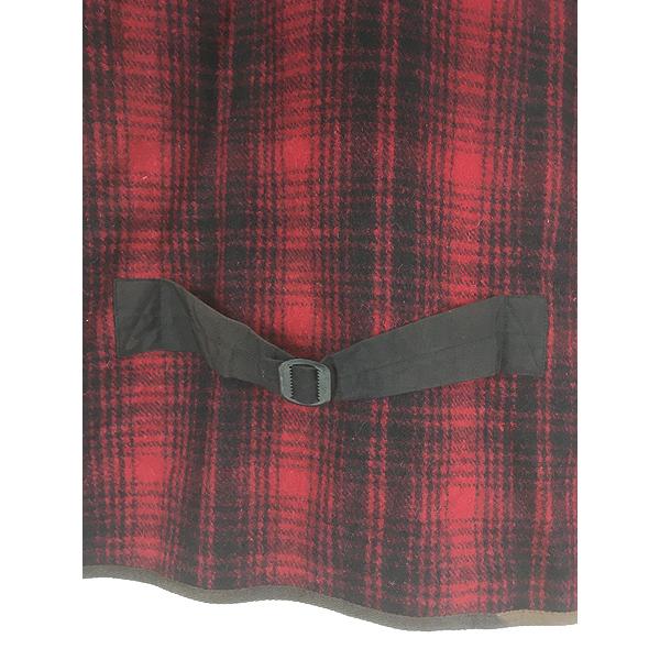 古着 00s WoolRich レッド&ブラック チェック ウール ハンティング