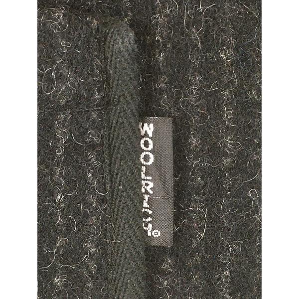 古着 00s WoolRich ごま塩 ソルト&ペッパー ストライプ ウール