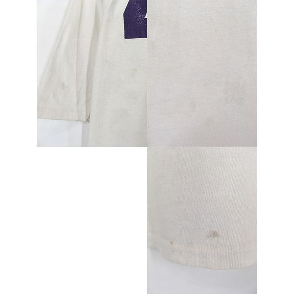 古着 70s USA製 ARTEX 「44」 ナンバリング 100% コットン フットボール Tシャツ 7分袖 M 古着 70s USA製 ARTEX 「44」 ナンバリング 100% コットン