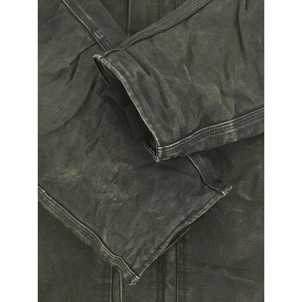 古着 90s- Carhartt ブラック ダック パデット トラディショナル