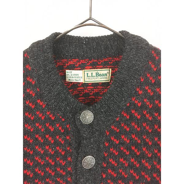 希少 エルエルビーン カーディガン バーズアイ L ノルウェー製 80s 90s 希少 エルエルビーン カーディガン バーズアイ L ノルウェー製 80s 90s