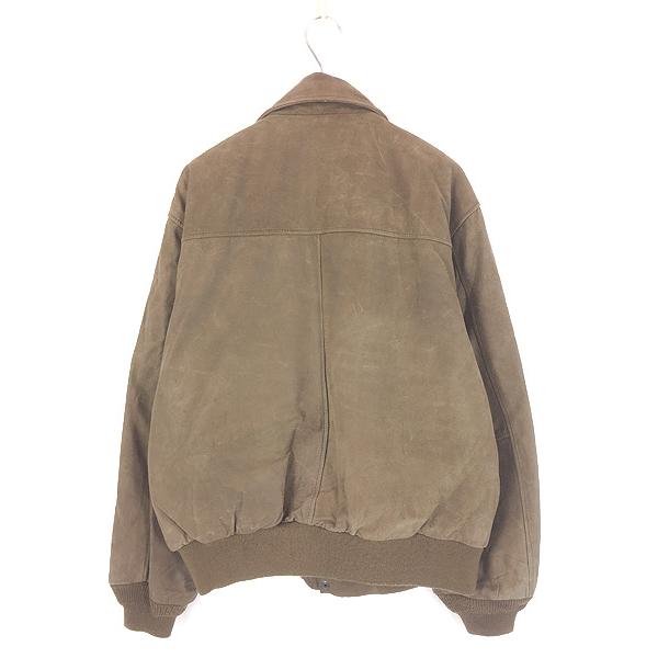 古着 90s Hunt Club Type A-2 本革 レザー パデッド フライト