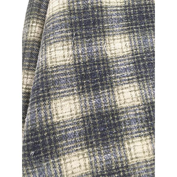 古着 90s American Eagle ブルー オンブレ シャドー チェック