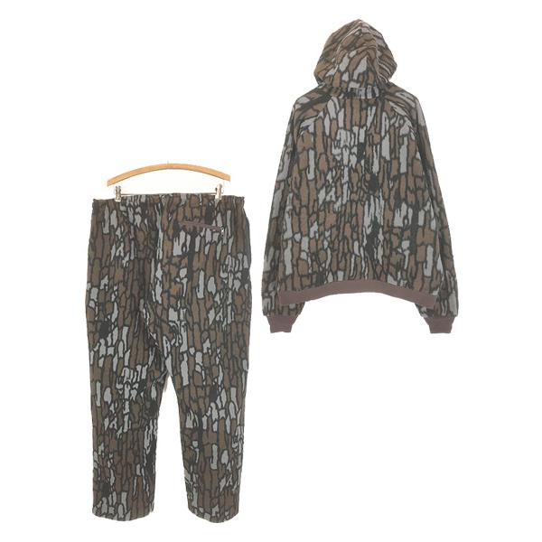 古着 80-90s USA製 Cabela's TREBARK リアルツリー カモ 迷彩 フリース