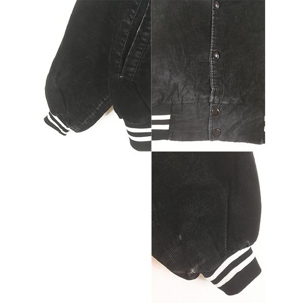 古着 80s USA製 「Mario's」 マリオ ステッチ パデッド 襟付