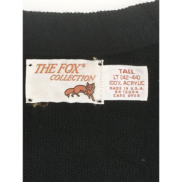 古着 80s USA製 The Fox Collection フォックス キツネ ワッペン