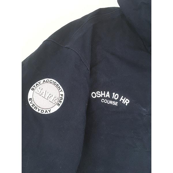 古着 10s Carhartt DNY ダークネイビー ダック 防寒 パデット