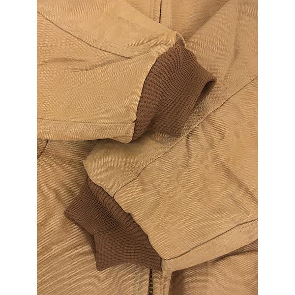 Deadstock」 古着 90s USA製 Carhartt ブラウン ダック 防寒 パデット