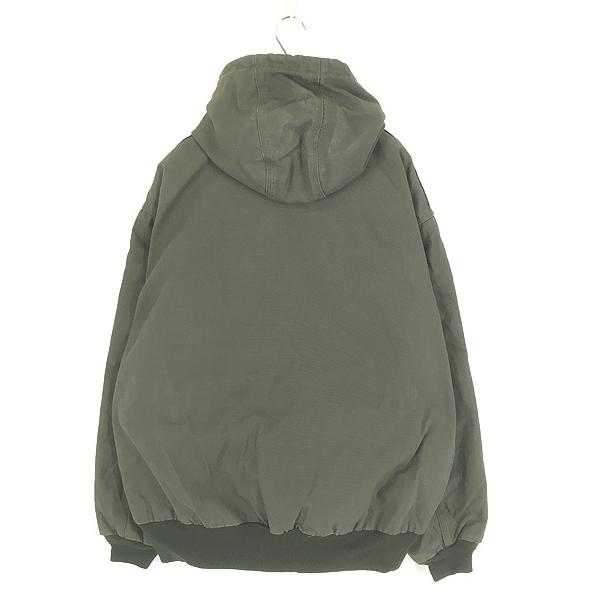 古着 10s Carhartt MOS モスグリーン ダック パデット