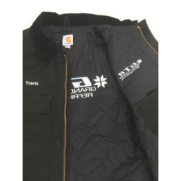 古着 10s Carhartt 「extremes」 撥水 ナイロン ブラック ダック