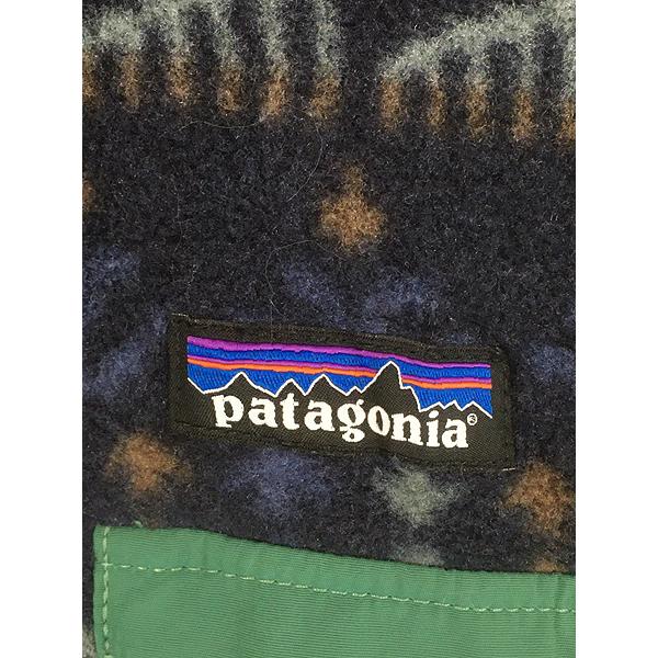 古着 21s Patagonia フラワー マルチ モチーフ 総柄 スナップT