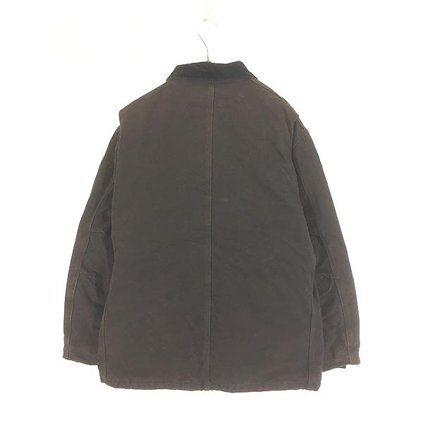 古着 10s Carhartt DKB ダークブラウン ダック パデット