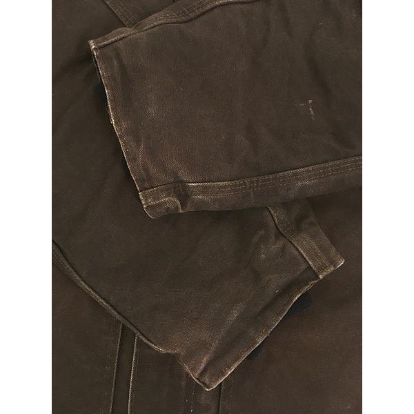 古着 10s Carhartt DKB ダークブラウン ダック パデット