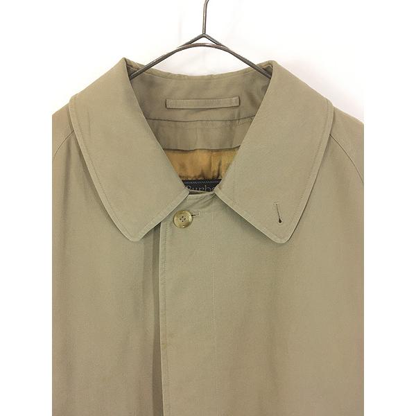 古着 80s 英国製 Burberrys チェック ライナー 比翼 ステンカラー