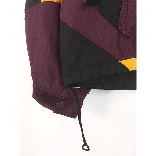 古着 90s Columbia 裏地 フリース ナイロン アノラック パーカー ジャケット M 古着 90s Columbia 裏地 フリース ナイロン アノラック パーカー