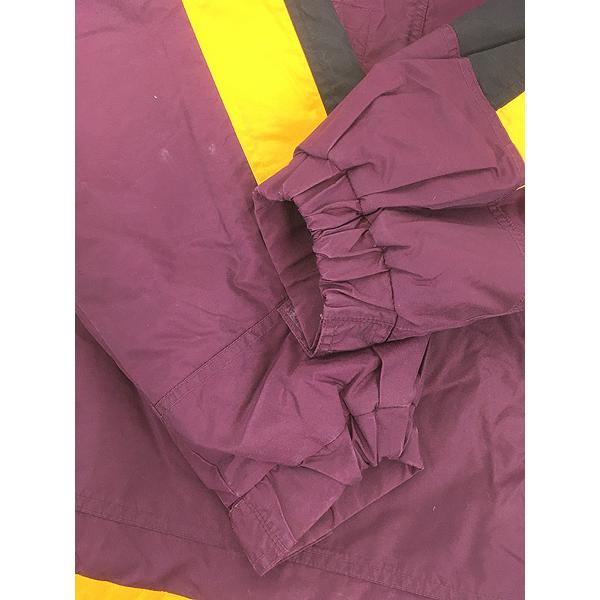 古着 90s Columbia 裏地 フリース ナイロン アノラック パーカー