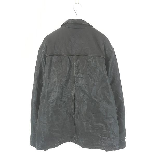 古着 Columbia 本革 カウ レザー スポーツ ジャケット XL : 古着屋