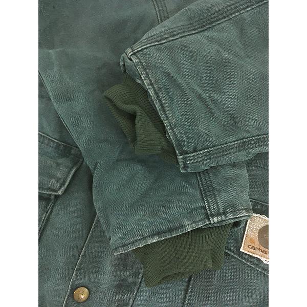 古着 90s USA製 Carhartt ウエスタンヨーク 貴重!! HTG ハンター