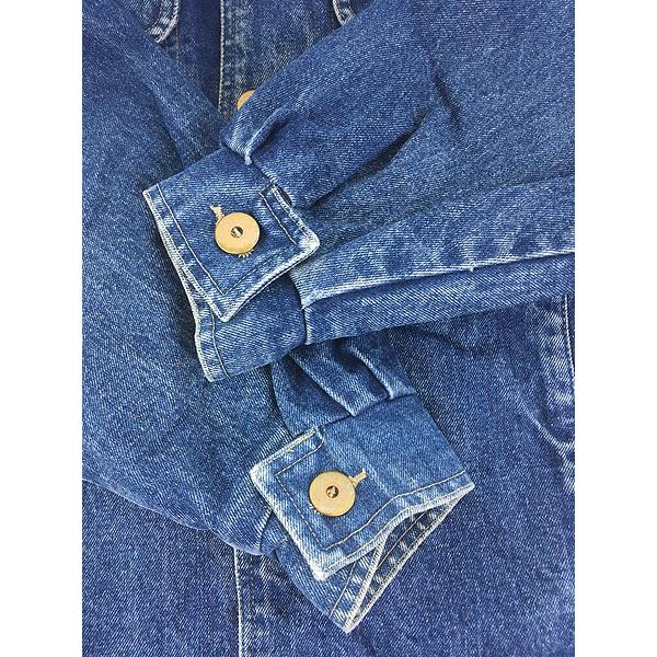 80s Eddie BauerデニムジャケットトラッカージャケットUSA製古着 Eddie Bauer デニムトラッカージャケット - Fresh Service NECESSARY