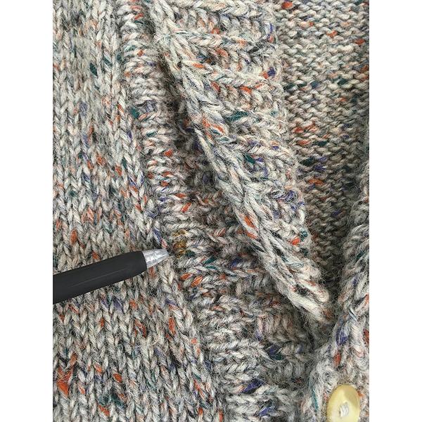 古着 70s Ireland製 LL Bean ローゲージ ネップ ドネガル ツイード 