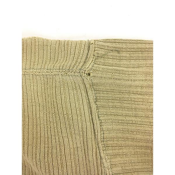 古着 50s Mayo Spruce 無地 ソリッド 襟付き ハーフジップ 100