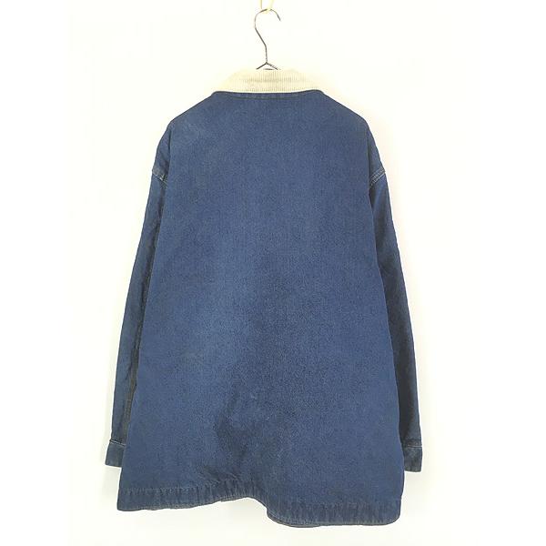 古着 80s USA製 Sears Roebucks ブランケット ライナー 濃紺 デニム