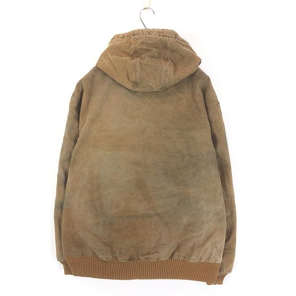 古着 10s Carhartt ブラウン ダック 防寒 パデット アクティブ