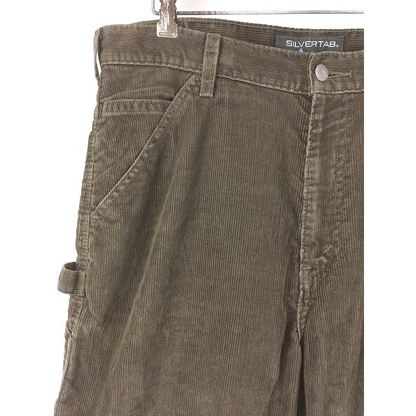 古着 00s Levi's Silver Tab 657-0047 ブラウン コーデュロイ ワーク