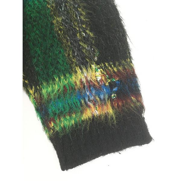 古着 60s ARROW Cum Laude カラフル チェック シャギー アクリル