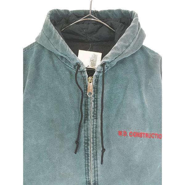 古着 80s USA製 Carhartt ハンターグリーン ダック パデット