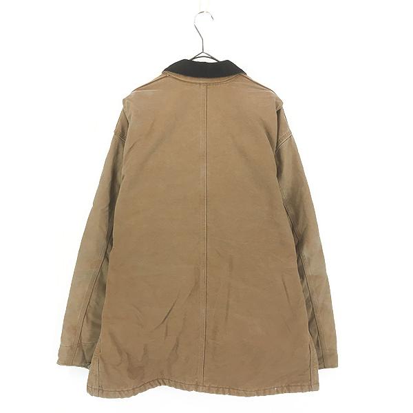古着 00s Carhartt 裏地 ストライプ ブランケット BRN ブラウン