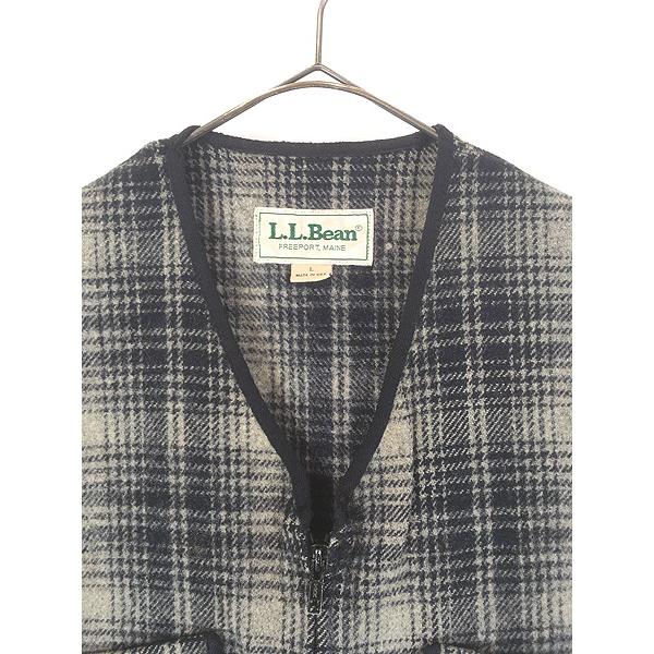 古着 90s USA製 LL Bean シンチバック 4ポケット オンブレ シャドー 