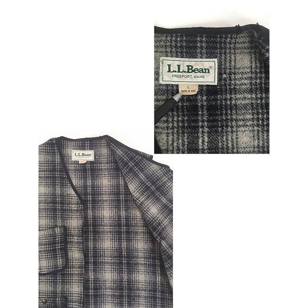 古着 90s USA製 LL Bean シンチバック 4ポケット オンブレ シャドー 