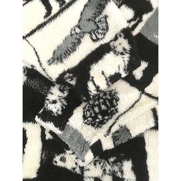 古着 90s USA製 OCEAN EAST ウルフ イーグル クマ ヘラジカ マルチ