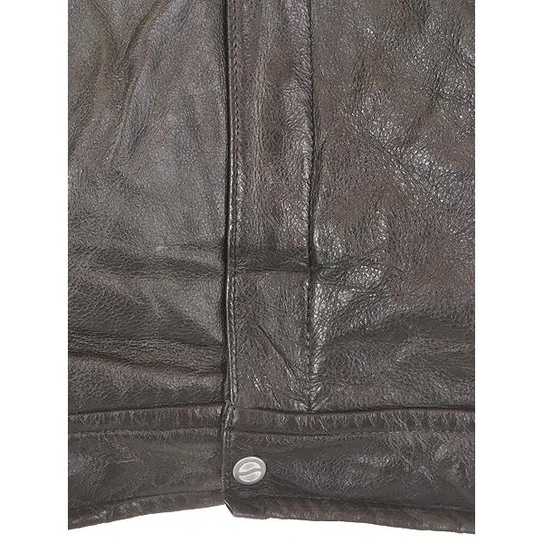 古着 90s PEPSI ペプシ コーラ 企業 本革 カウ レザー スポーツ