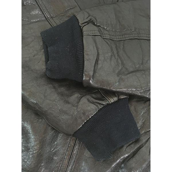 古着 90s PLANET HOLLYWOOD 本革 カウ レザー × キルティング 4way