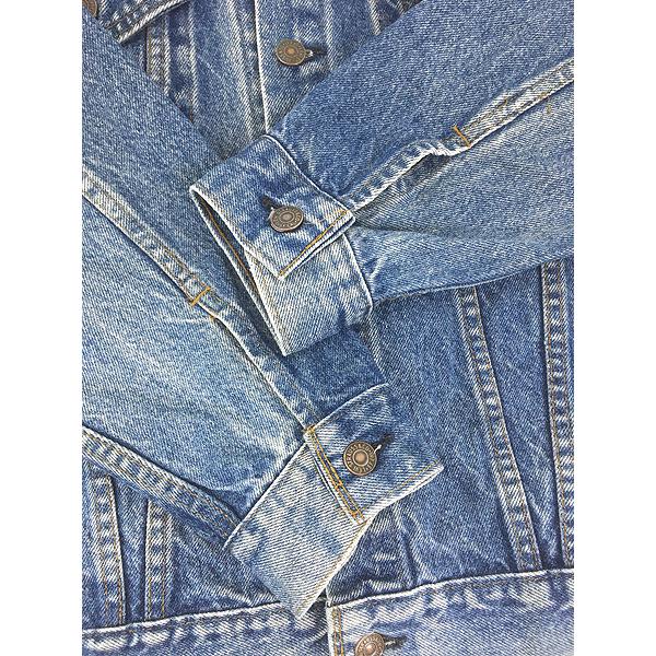 古着 70s USA製 Levi's 71205-0217 4th ロング丈 ブルー デニム
